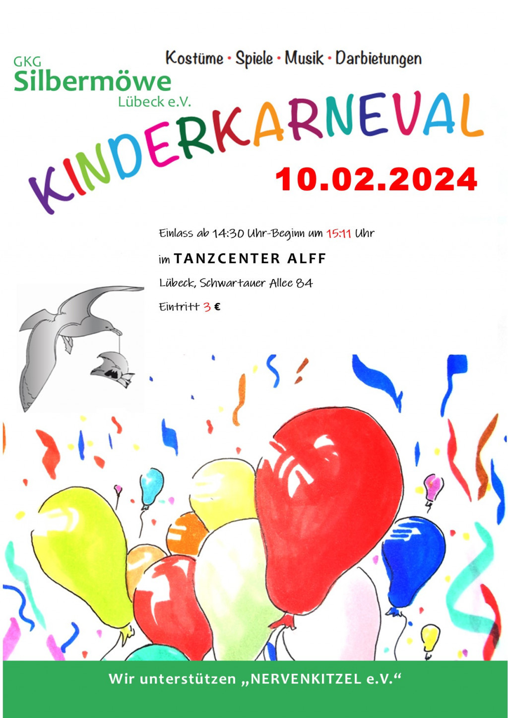 Kinderkarneval 2024 | Foto: Silbermöwe